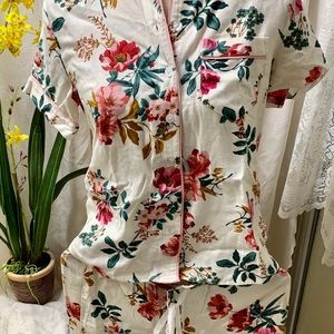 Loft Floral pajama set